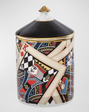 Lets Play Cards Candle