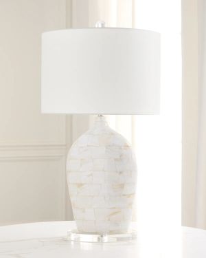 Coquille 30" Mother-of-Pearl Table Lamp