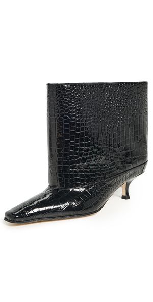 A. W.A. K.E. MODE Super Short Dana Boots Black 41