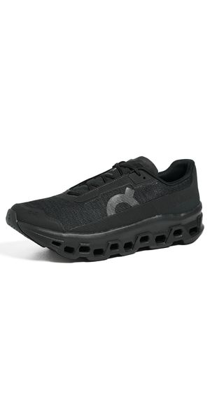 On Cloudmonster Void Sneakers Black Black 9.5