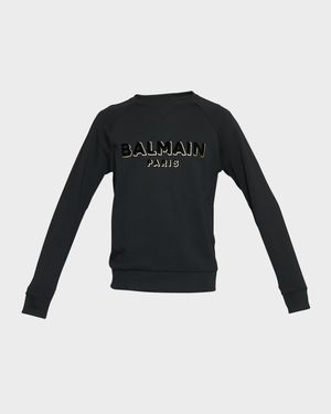 Men's Flock Foil Logo Sweatshirt