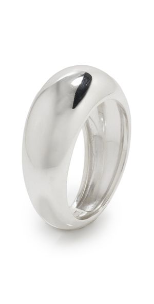 Zoe Chicco Sterling Silver Medium Aura Ring Sterling Silver 7