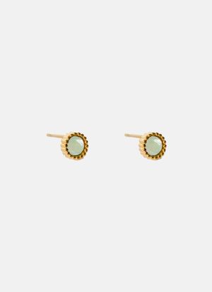 Aec Paris - Puces d'oreilles leto - Taille Unique - Vert