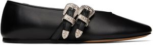 Le Monde Beryl Black Claudia Ballerina Flats