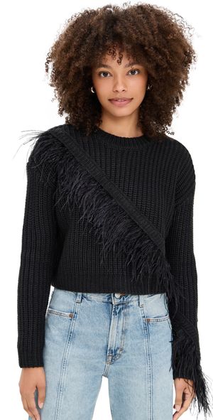 Cinq à Sept Kaelie Pullover Black XS