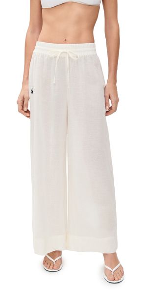 Polo Ralph Lauren Smocked Pull On Pants Black XS