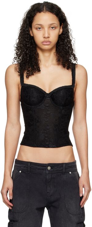 GUIZIO Black Sella Corset