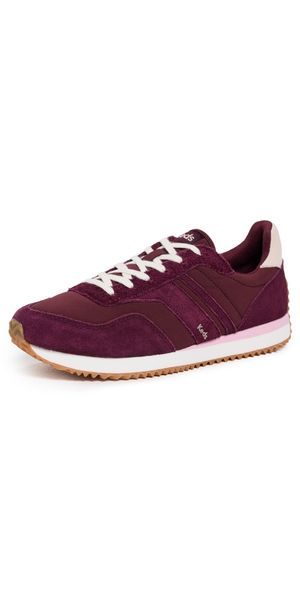 Keds Rena Nylon Suede Sneakers Burgundy/Mauve 5