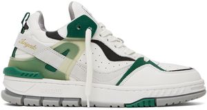 Axel Arigato White & Green Astro Sneakers