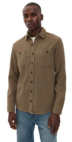 Taylor Stitch The Utility Shirt Cypress Sashiko 46