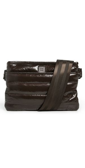 Think Royln Original Bum Bag Glossy Chocolate One Size