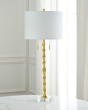 Bamboo 34" Table Lamp