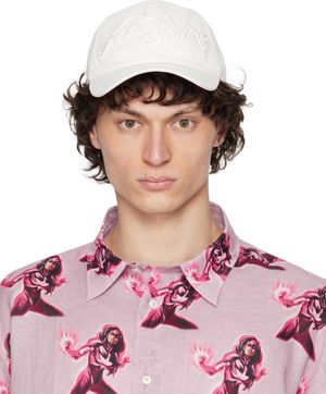 Acne Studios White Logo Cap