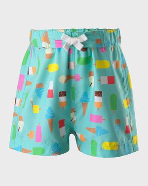 Boy's Ice Lolly Swim Shorts, Size 6M-24M