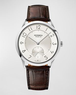 Slim d'Hermès Watch, 39.5mm