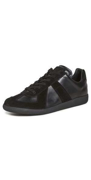 Maison Margiela Replica Low Top Sneakers Black 41