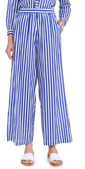 Playa Lucila Coverup Pant Navy/White Stripe M