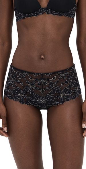 b. tempt'd by Wacoal Feeling Famous Tanga Panties Night/Angel Wing L