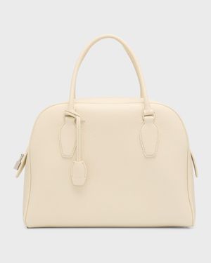 India 12.00 Top Handle in Deerskin Leather