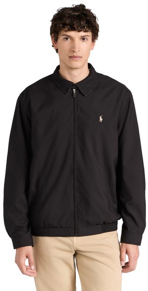 Polo Ralph Lauren Bi-Swing Windbreaker Jacket RL Black M
