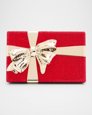 Gift Box Surprise Crystal Minaudiere