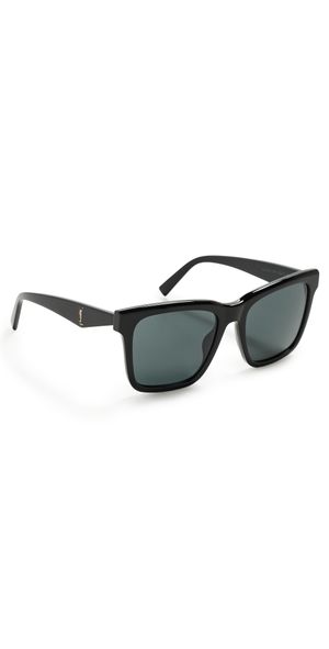 Saint Laurent SL M170 Sunglasses Black-Black-Black One Size