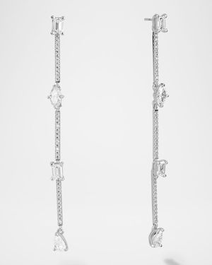 Flawless Fancies Curve Link Linear Earrings