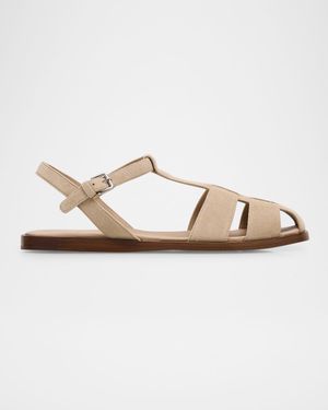 Odyssey Suede Fisherman Sandals