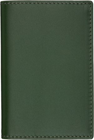 COMME des GARÇONS WALLETS Green Classic Group Card Holder