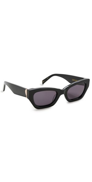 Luv Lou The Sutton Sunglasses Black One Size