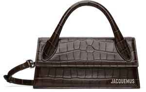 JACQUEMUS Brown La Croisière 'The long Chiquito' Bag