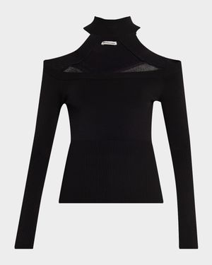 Lila Off-The-Shoulder Top