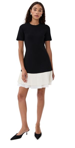 SIMKHAI Lorin Mini Dress Black multi M