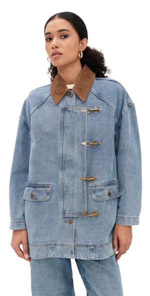 Lioness District Jacket Denim Blue M
