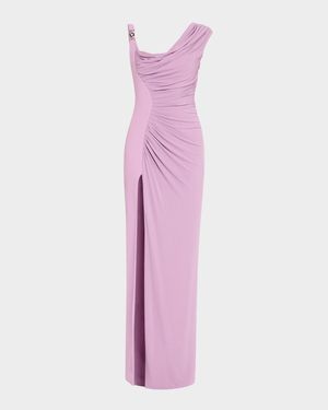 Ruched Jersey Gown