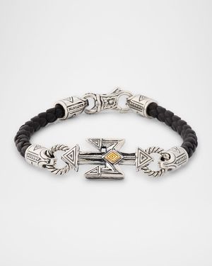 Men's Hydra Leather Bracelet
