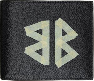 Balenciaga Black Cash Square Folded Wallet
