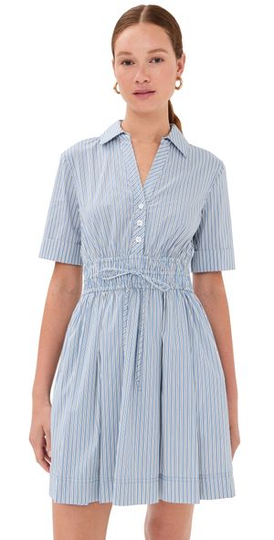 Veronica Beard Susan Dress Blue/Multi 4