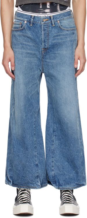 doublet Jean Robot Legs bleu
