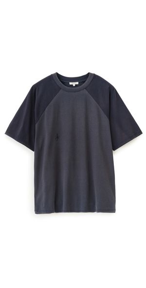 JW Anderson Garment Dye Oversized T-Shirt Navy XL