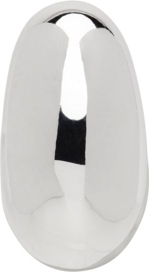 Maria Black Silver Tryvann Pillow Single Earring