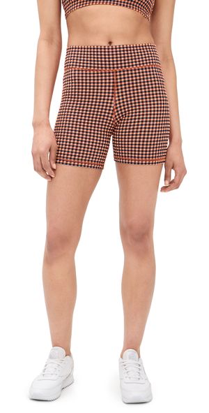 The Upside Solaris 5in Spin Shorts Gingham S