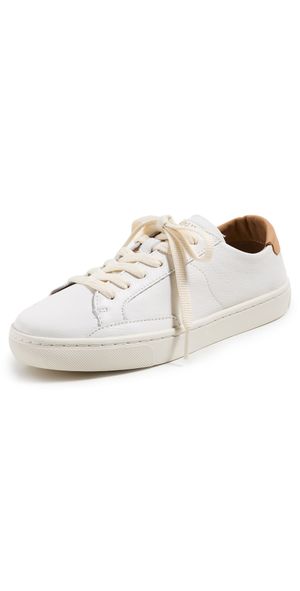 Soludos Ibiza Classic Lace Up Sneakers White 7.5