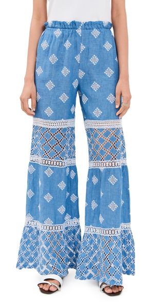 Temptation Positano Senape Pants Blue Jean S