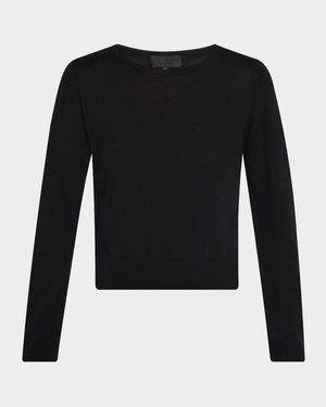 Oriana Wool Crewneck Sweater