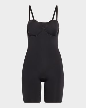 Red Carpet Full-Cup Thigh Shaper Bodysuit