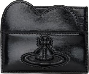 Vivienne Westwood Black Heart Card Holder