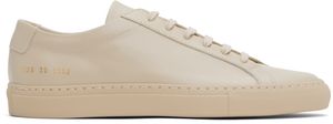 Common Projects Beige Original Achilles Low Sneakers