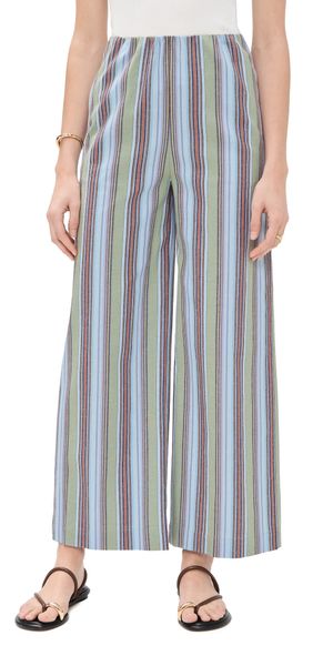 FAITHFULL Lane Pants Agua Stripe/Blue 6