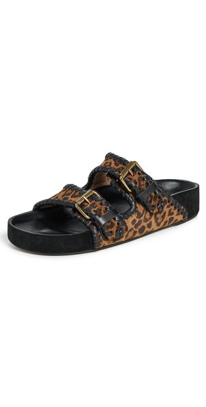 Isabel Marant Lennyo Sandals Leopard 36